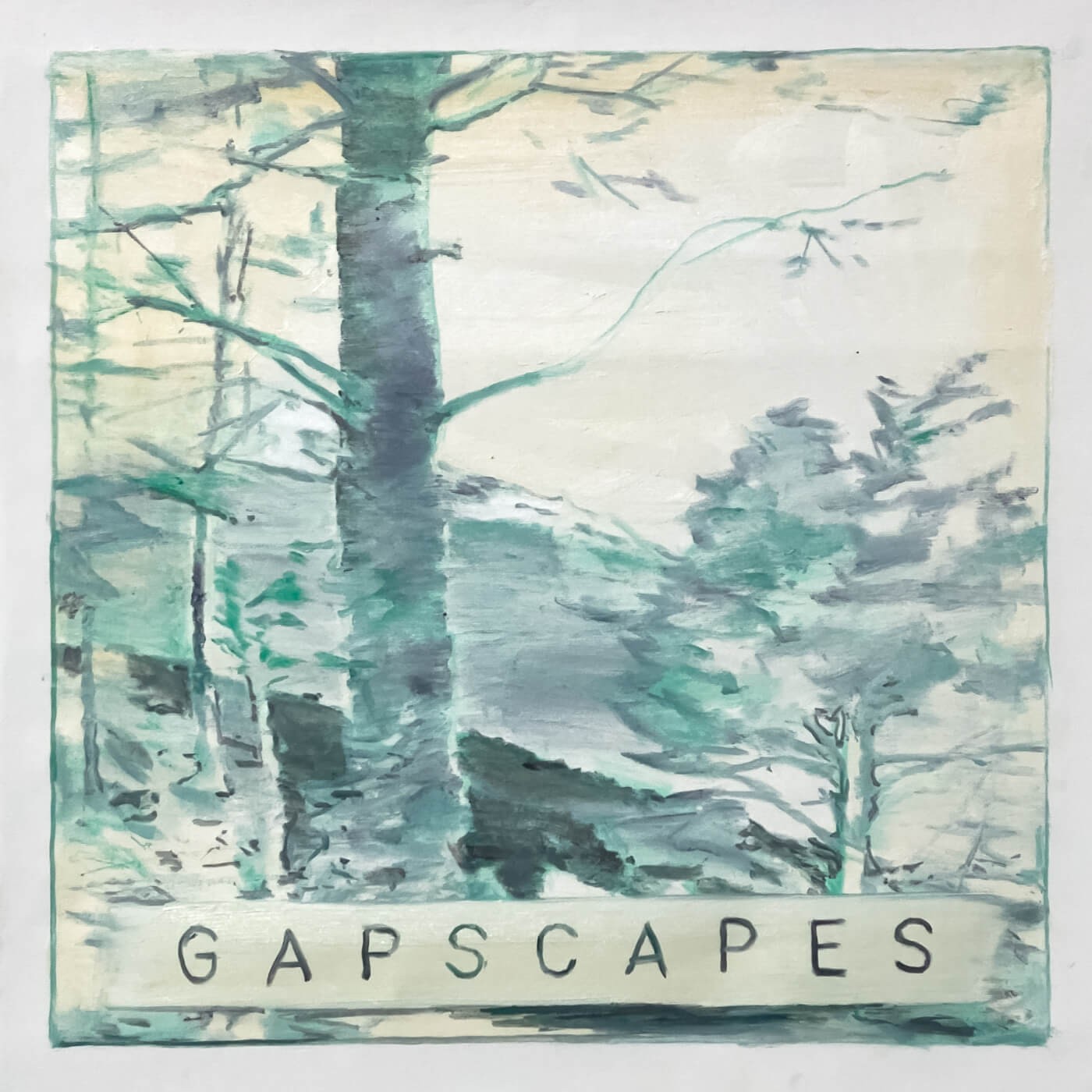 Gapscape 01, 2022, landscape painting