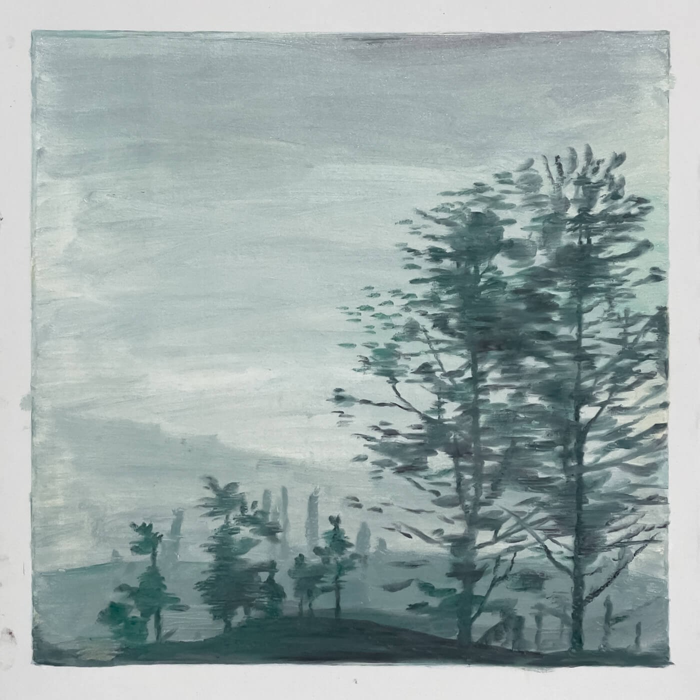 Gapscape 04, 2022, landscape painting