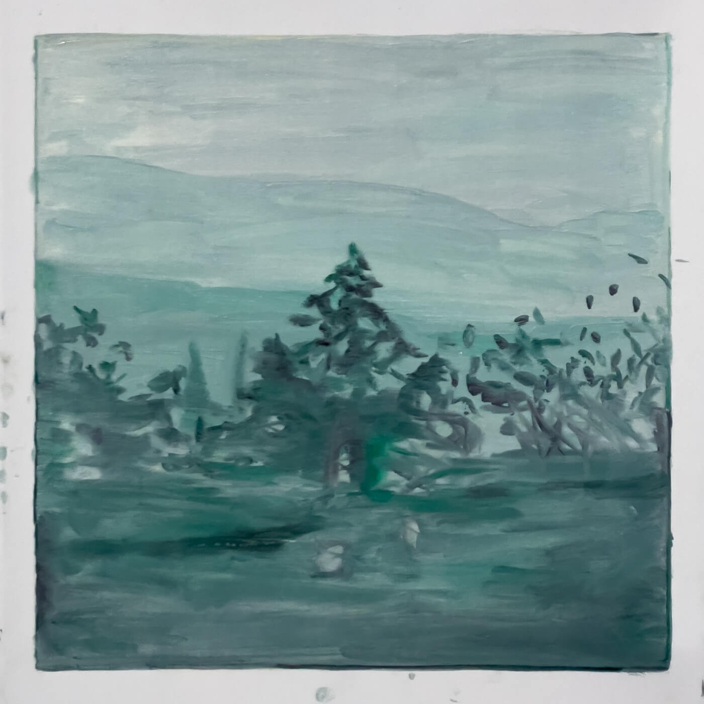 Gapscape 05, 2022, landscape painting