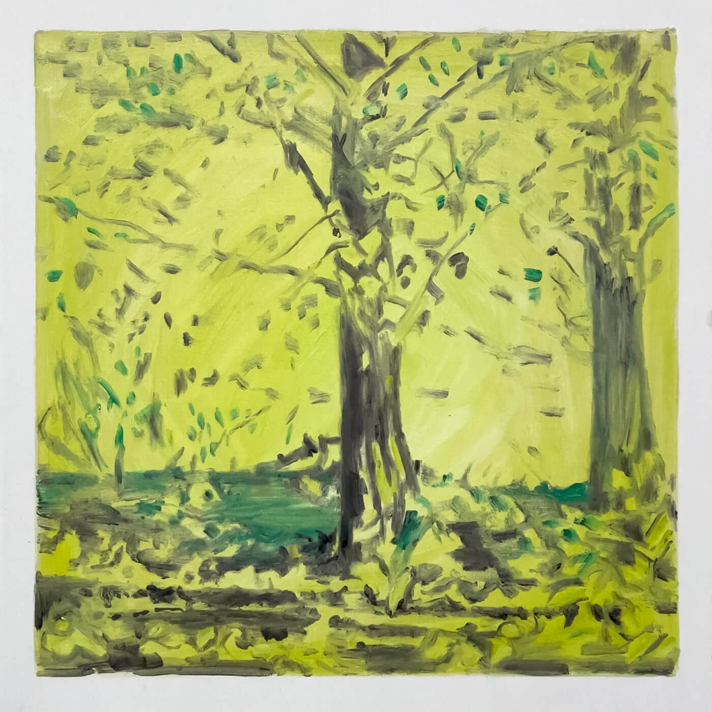 Gapscape 09, 2022, landscape painting