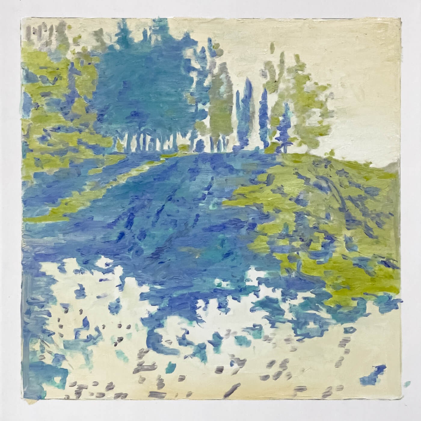 Gapscape 11, 2022, landscape painting