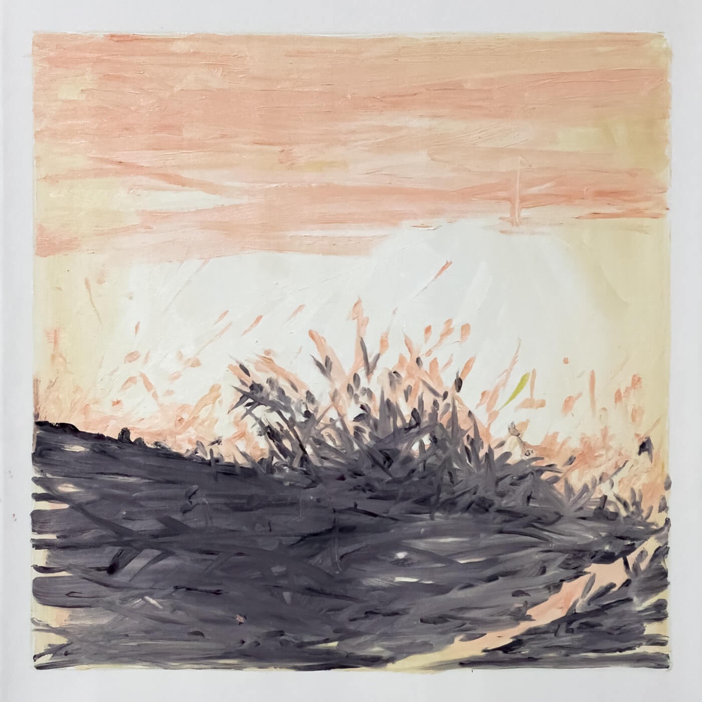 Gapscape 15, 2022, landscape painting