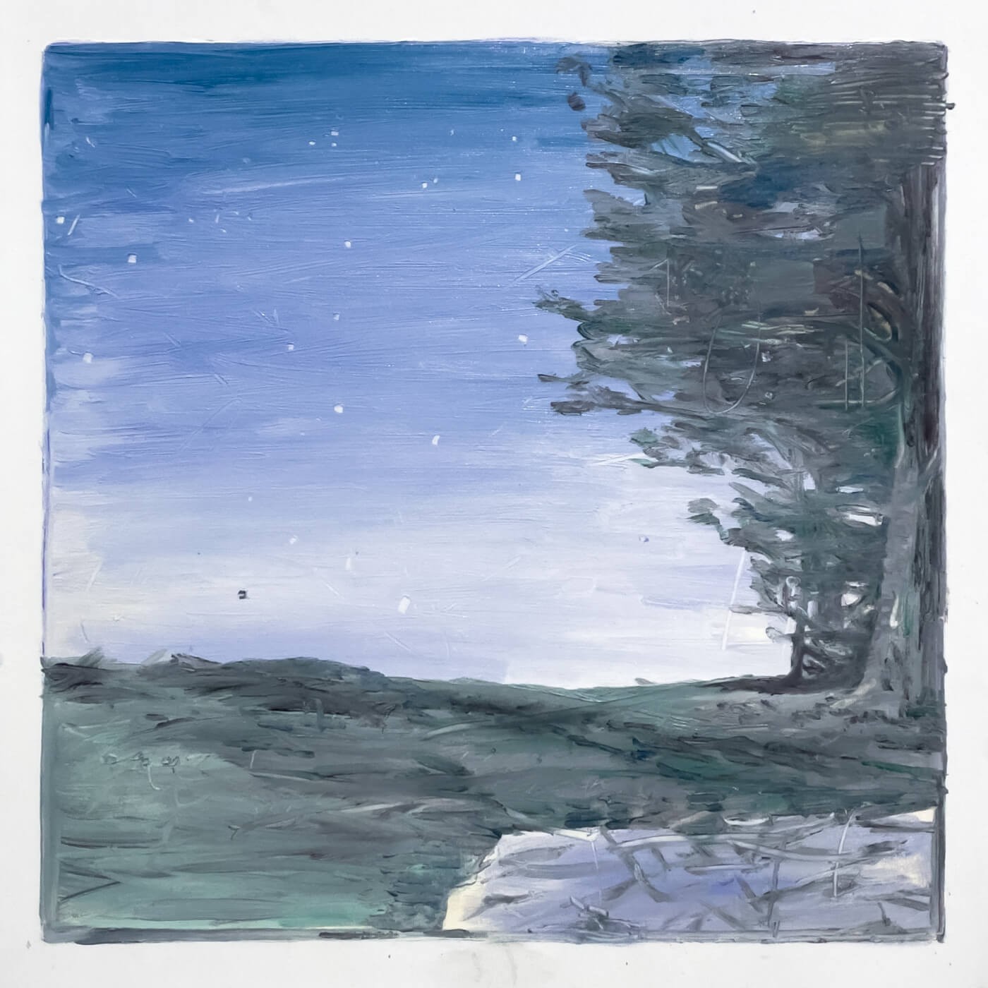 Gapscape 19, 2022, landscape painting