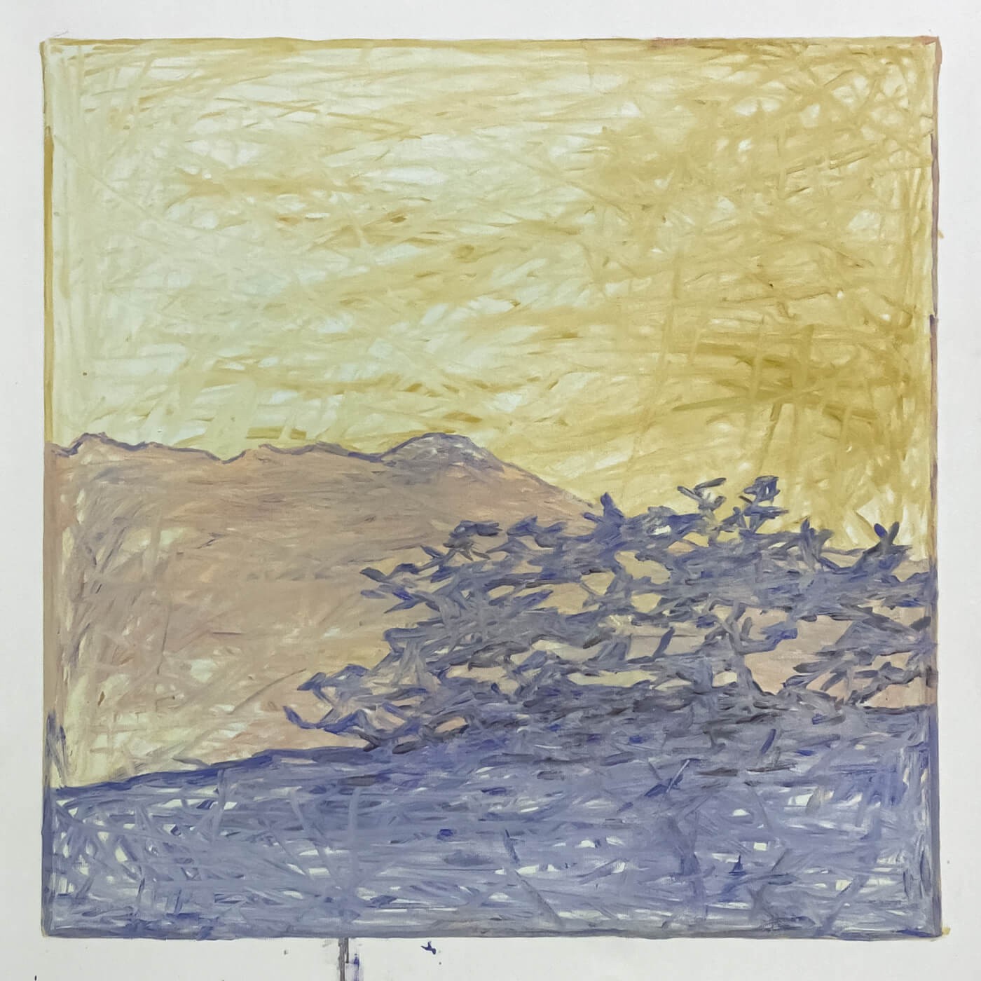 Gapscape 22, 2022, landscape painting