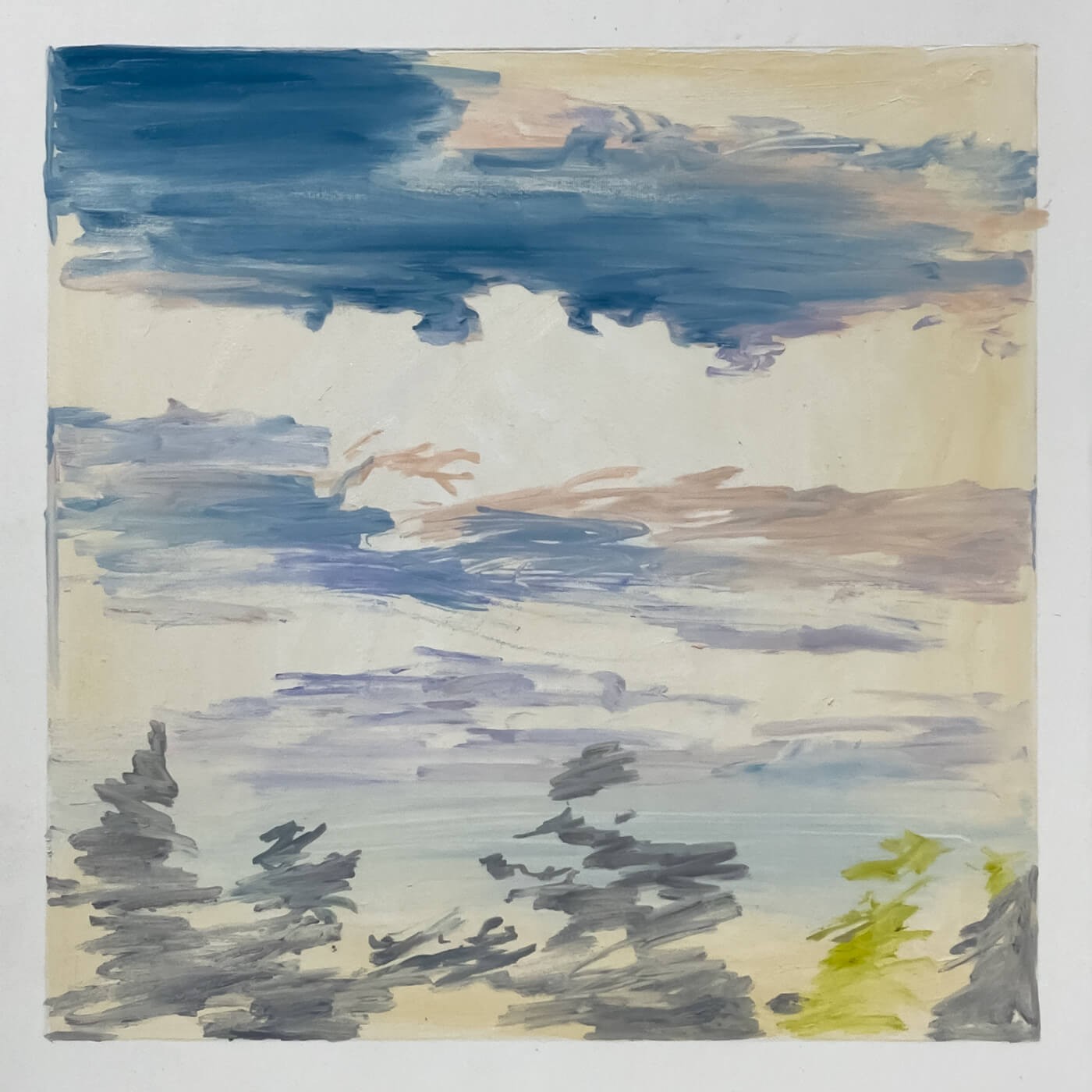 Gapscape 26, 2022, landscape painting