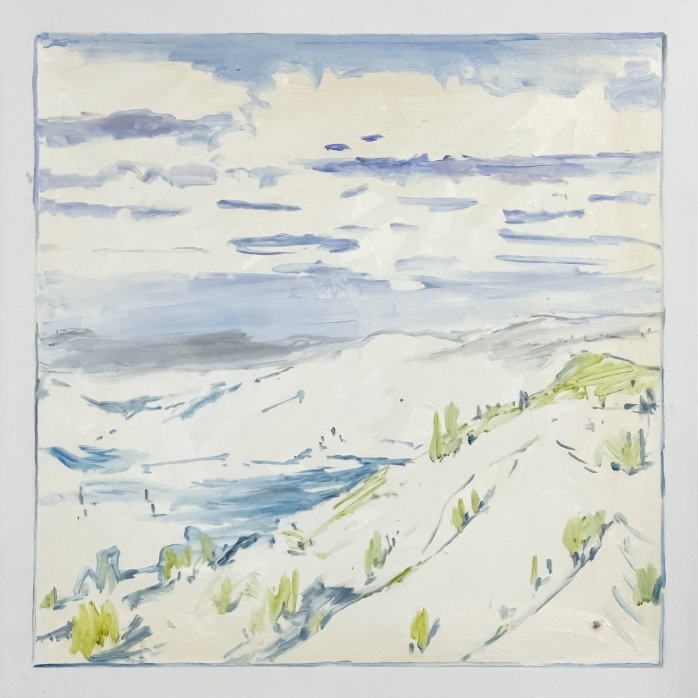 Gapscape 27, 2022, landscape painting